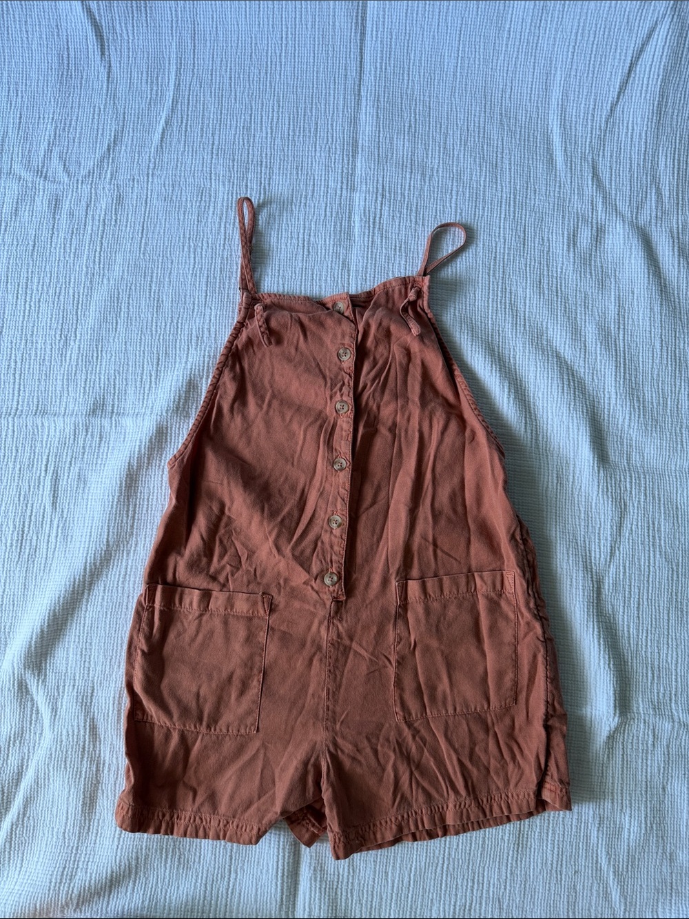 Billabong Rust-Tone Button Front Kids One-Piece